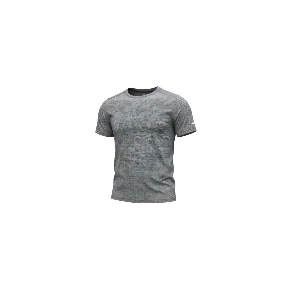 Athletic Works T-Shirt Boys XL (14-16) Husky Gray Heathered Activewear Top